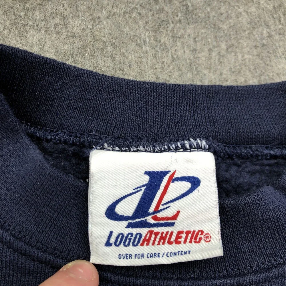 Vintage Tennessee Titans Sweatshirt Mens XL Blue NFL Football Logo Athletic 90s